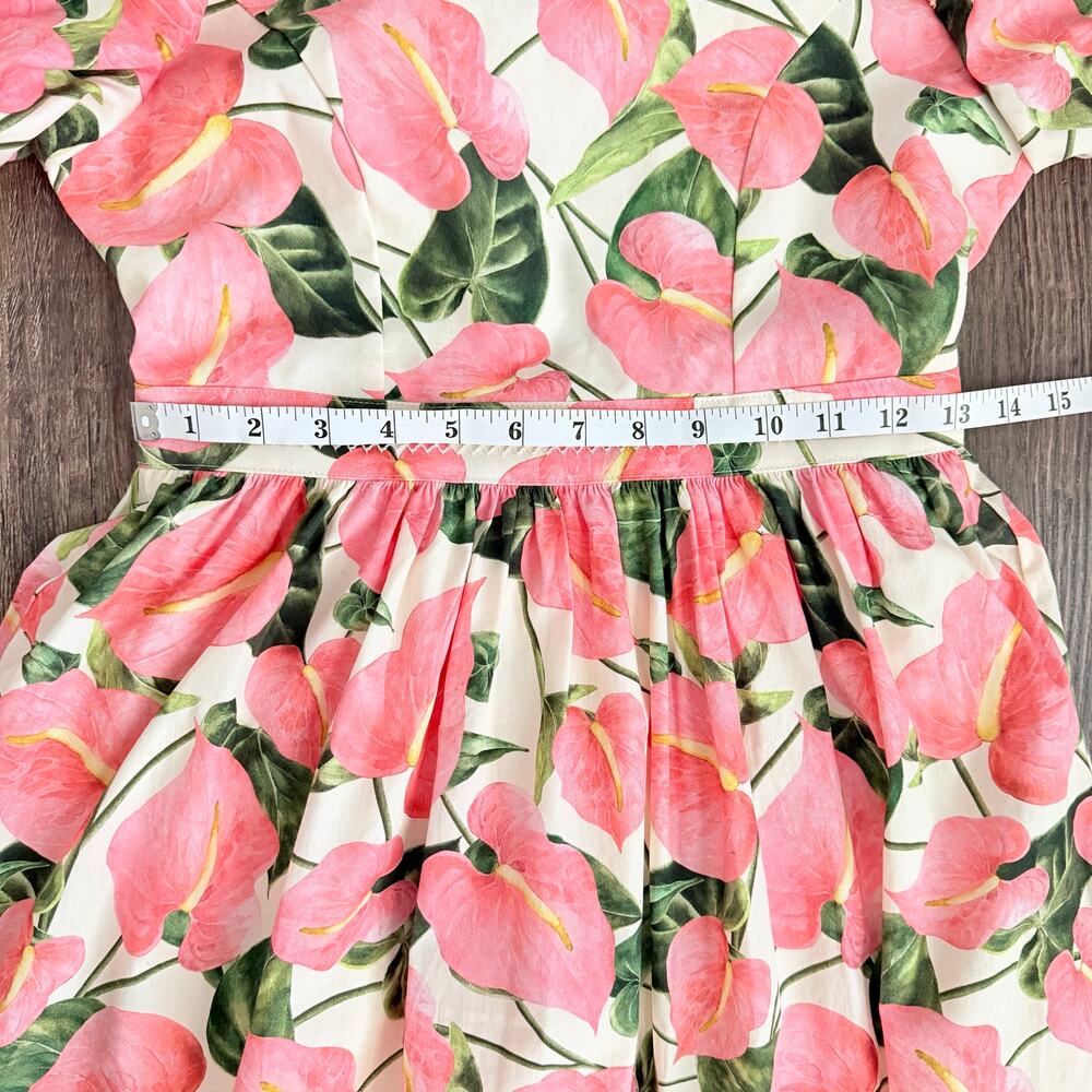 Agua by Agua Bendita Amapola Anturios Dress Size Small - Picture 12 of 15